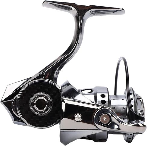Spinning Fishing Reel, 4KG Drag 5.2:1 Gear Ratio Spinning Reel for Saltwater Freshwater Ice Fishing Sea, Fish Accessories, Father Men Gift, Light Weight in Saudi Arabia