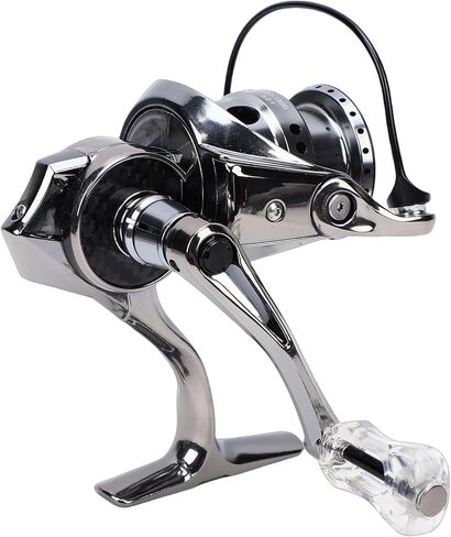 Spinning Fishing Reel, 4KG Drag 5.2:1 Gear Ratio Spinning Reel for Saltwater Freshwater Ice Fishing Sea, Fish Accessories, Father Men Gift, Light Weight in Saudi Arabia