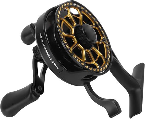 GOWENIC Ice Fishing Reels, Freshwater and Saltwater Spinning Fishing Reel, Inline Ice Reel, Magnetic Drop System Antifreeze Saltwater for Deep Sea River in Saudi Arabia