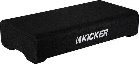 مجموعة مضخم صوت ومضخم صوت KICKER مكونة من 3 عناصر - حاوية فرعية محملة بقوة 1000 وات، DS18 فئة D، ومجموعة أسلاك كاملة 4AWG 48TRTP122+CANDY-X1B+AMPKIT4 in Saudi Arabia