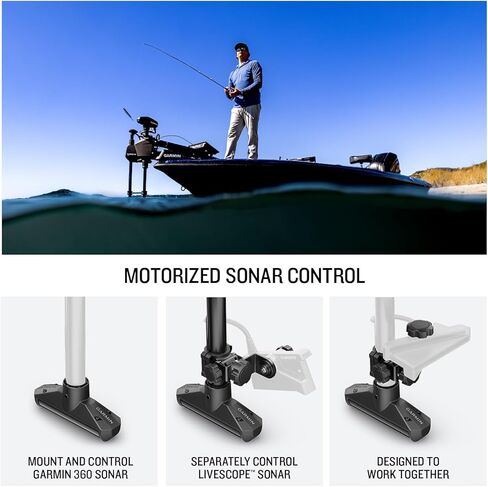Garmin Spy™ Pole, 42" Motorized Sonar Control Pole Mount, Built to Hold Both LiveScope™ and 360 Transducers in Saudi Arabia
