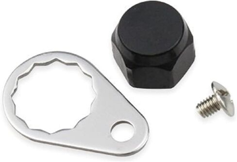M7 Fishing Reel Screws Nut Caps, Metal Fishing Reel Handle Screw Cap Crank Nuts and Locking Plate Replacement for Left and Right Hand Plate DIY Fishing Accessory, Fishing Reel Replacement Parts in Saudi Arabia