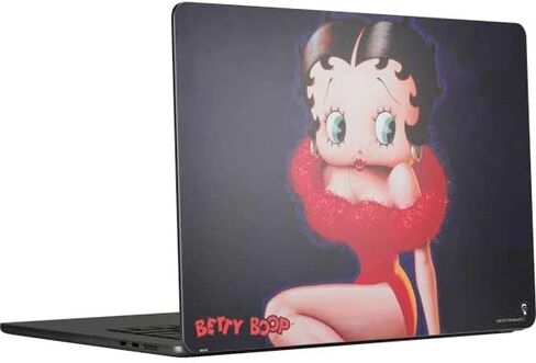 ملصق لجهاز الكمبيوتر المحمول متوافق مع جهاز MacBook Air مقاس 15 بوصة (2023) - تصميم فستان Betty Boop Betty Boop باللون الأحمر in Saudi Arabia