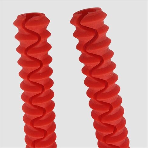 Extra Long Oven Rack Shields - 2 Pack Heat Resistant Silicone Oven Rack Cover 14 inches Long Oven Rack Edge Protector, Protect Against Burns and Scars,Prevents Hand and Arm Burns (Black) in Saudi Arabia