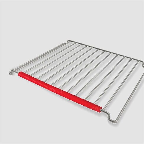 Extra Long Oven Rack Shields - 2 Pack Heat Resistant Silicone Oven Rack Cover 14 inches Long Oven Rack Edge Protector, Protect Against Burns and Scars,Prevents Hand and Arm Burns (Black) in Saudi Arabia