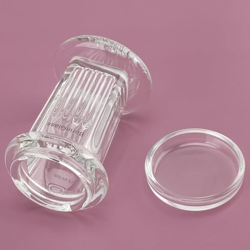 BorinGlass TLC Developing Tank, Square with Glass Lid, Small Borosilicate Glass Chamber for Thin Layer Chromatography Lab Analysis in Saudi Arabia