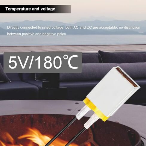 4 pcs PTC Heating Element Heating Plate Electric Heating core Constant Temperature Heating Plate AC/DC 5V/70℃/1.2-2W Aluminum Shell with PD/QC Adjustable Voltage Decoy Module in Saudi Arabia