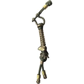 Handmade Lanyards with Brass Beads – Paracord 550 Survival Gear Leash for knives, Outdoor, and EDC Tools in Saudi Arabia