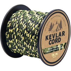 9KM DWLIFE Kevlar Cord, Strong Lightweight Camo Kevlar Line for Outdoor in Saudi Arabia