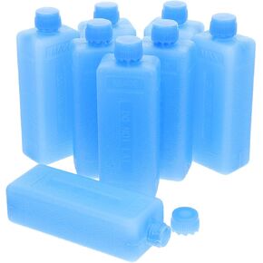 Angoily 8Pcs Reusable Ice Packs for Fan Air Cooler 0.14Qt Portable Ac Ice Freezer Blocks Cube with Lid Cooling for Evaporative Air Conditioner Fans, Camping Picnic Lunch Boxes Cooler Accessories in Saudi Arabia