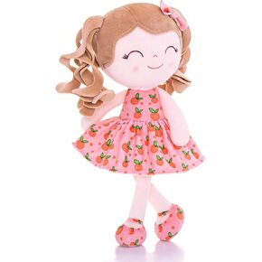 Gloveleya Doll Baby Dolls Soft Rag Doll Baby Girl Gifts Curly Spring Girl 3PC(4) in Kuwait