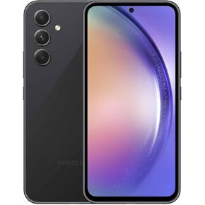 Samsung Galaxy A54 5G SM-S546VL 128GB تخزين 6 جيجابايت ذاكرة الوصول العشوائي مباشرة الحديث رهيبة الجرافيت 6.4 "Super AMOLED DISTRATION 50MP كاميرا ثلاثية (متجددة) in Saudi Arabia