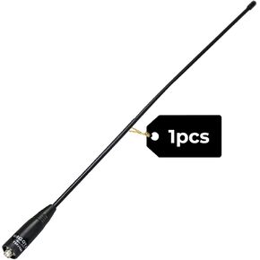 1 Pack 15.2-Inch High Gain Antenna SMA-Female Dual Band VHF/UHF 144/430MHz Long Range Replacement for Kenwood Icom Yaesu Handheld Ham Radio – Outdoor Emergency Survival Hiking in Saudi Arabia