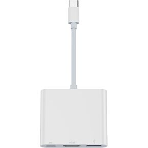 USB C to HDMI Adapter 4K@60Hz, 100W PD Fast Charging, USB 3.0 Multiport Hub – Digital AV Converter Compatible with iPhone 15/16/17, MacBook Pro/Air, iPad Pro, Galaxy, Switch, Surface, and More in Kuwait