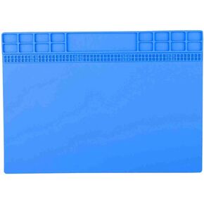 350MMX250MM Heat Insulation Pad Mat Professional Maintenance Platform for PhoneComputer Convenient Use (Grey) in Kuwait
