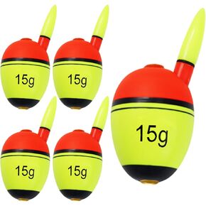 Night Fishing Slip Float, EVA Sliding Float Led Lighted Slip Bobbers for Saltwater Freshwater, 15g-40g Buoyancy Fishing Floats Without Battery in Kuwait