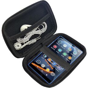 Compatible with MECHEN X52 MP3 Player Case, Lamshaw Durable EVA Carrying Case, Shockproof & Lightweight Protective Cover Compatible with MECHEN X52 5" MP3 Player (Black) in Saudi Arabia
