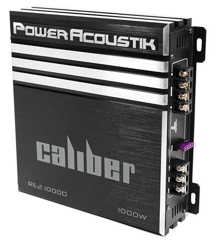 Power Acoustik RE2-1000D 1000 Watt 2-Channel Car Audio Amplifier Bundle with Rockville RWK81 8 Gauge Complete Amp Installation Wire Kit with 100% Copper RCA in Saudi Arabia