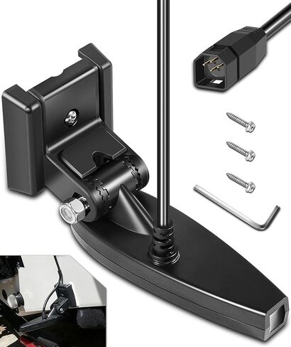 710226-1 XNT 9 DI T Transom Mount Transducer with Dual Beam Sonar and Down Imaging - 200/455 kHz, for Humminbird Transom DualBeam Down Imaging Transducer with Temperature Sensor, 20Ft Cable Length in Saudi Arabia