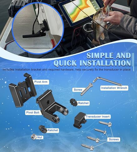 710226-1 XNT 9 DI T Transom Mount Transducer with Dual Beam Sonar and Down Imaging - 200/455 kHz, for Humminbird Transom DualBeam Down Imaging Transducer with Temperature Sensor, 20Ft Cable Length in Saudi Arabia