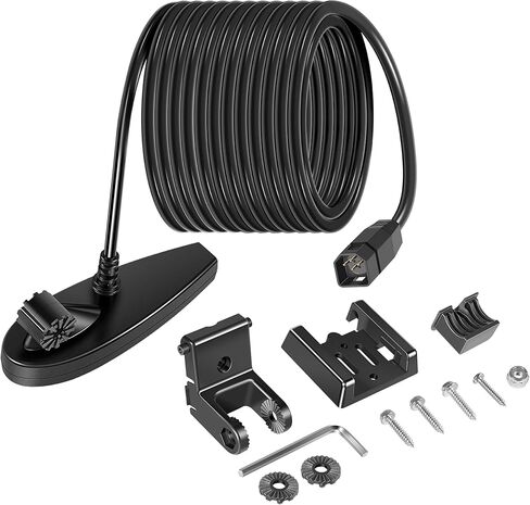 710226-1 XNT 9 DI T Transom Mount Transducer with Dual Beam Sonar and Down Imaging - 200/455 kHz, for Humminbird Transom DualBeam Down Imaging Transducer with Temperature Sensor, 20Ft Cable Length in Saudi Arabia