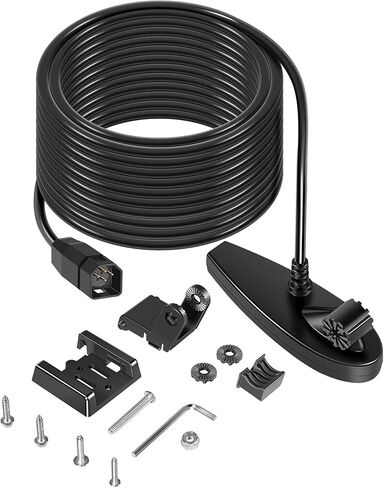 710226-1 XNT 9 DI T Transom Mount Transducer with Dual Beam Sonar and Down Imaging - 200/455 kHz, for Humminbird Transom DualBeam Down Imaging Transducer with Temperature Sensor, 20Ft Cable Length in Saudi Arabia