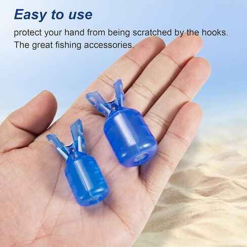 10PCS EVA Fishing Hook Cover, Squid Jig Hook Fishing Tackle Boxes Tools Protector for All Kinds of Hooks (S) in Saudi Arabia
