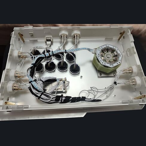 SZJLMKJ Baji Joystick 8 مفاتيح صغيرة مع مفاتيح ميكانيكية قابلة للتخصيص من Devil Desigh in Kuwait