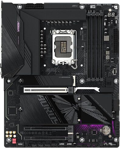 GIGABYTE Z890 AORUS Elite WIFI7 Plus Intel LGA 1851 ATX Motherboard, Support Core Ultra (Series 2), DDR5, 16+1+2 Power Phase, 4X M.2, PCIe 5.0, USB4, WiFi 7, 5GbE, EZ-Latch, D5 Bionic Corsa in Saudi Arabia