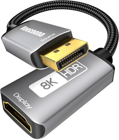 محول USB إلى DisplayPort | محول شاشة 1080P 60 هرتز، USB 3.0 ذكر إلى DisplayPort أنثى لنظام التشغيل Windows 7/8/10/11، نظام التشغيل MAC - يتطلب برنامج تشغيل in Kuwait