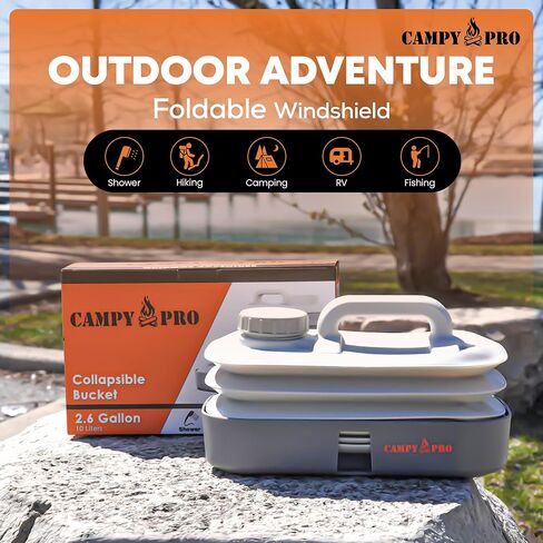 Collapsible Water Container, BPA Free - Water Storage, Camping Water Jug, Portable Water Storage for Outdoor, Gardening, Picnic, RV & Fishing & Emergency Water Storage in Saudi Arabia