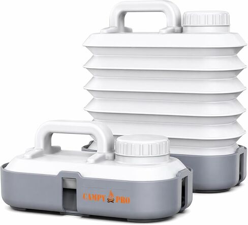 Collapsible Water Container, BPA Free - Water Storage, Camping Water Jug, Portable Water Storage for Outdoor, Gardening, Picnic, RV & Fishing & Emergency Water Storage in Saudi Arabia