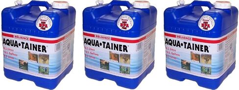 Reliance Products Aqua-Tainer 7 Gallon Rigid Water Container (Pack of 3) in Saudi Arabia