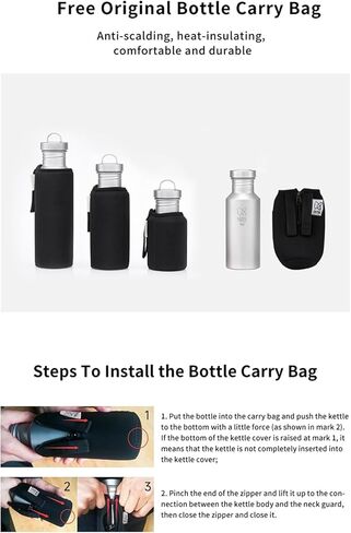 Keith Titanium Water Bottle Lightweight Direct Drinking Wide Mouth Camping Water Bottle Storage Case for Climbing Bikes (18.6oz-Ti3031) in Saudi Arabia