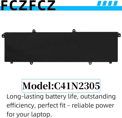 C41N2305 Battery 75Wh 4845mAh Replacement for ASUS Vivobook Pro 15 OLED N6506 N6506MJ N6506MU N6506MV N6506CU Series 0B200-04490000 15.48V 4-Cell in Saudi Arabia