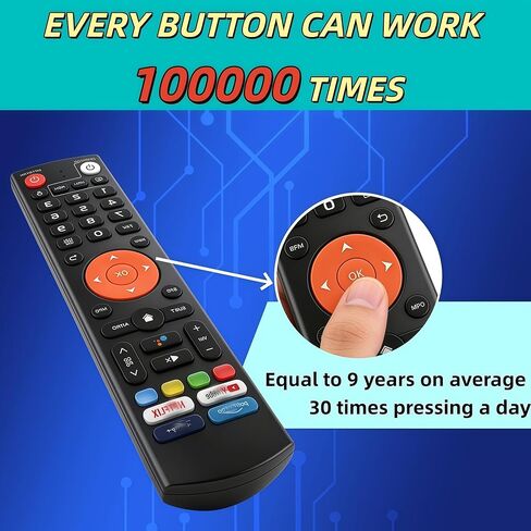 بديل جهاز التحكم عن بعد الصوتي V3 Plus/Pro الجديد للتحكم عن بعد الصوتي عبر البلوتوث لموديلات vSeeBox V3 Plus/Pro - جهاز تحكم عن بعد بلوتوث قابل للبرمجة متوافق مع صندوق التلفزيون vSeeBox in Kuwait