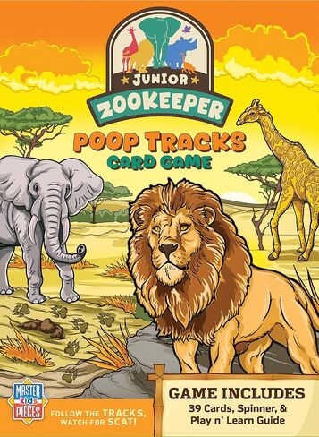 MasterPieces Licensed Kids Games - Jr Ranger - Grumpy Old Bear Kids Card Game Games for Kids & Family, Laugh and Learn in Kuwait