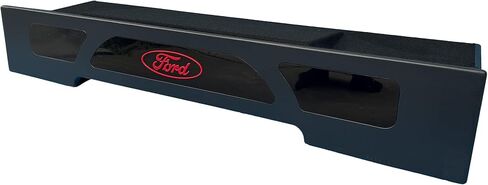 حاوية مضخم صوت QPower QLuxe مزدوجة مقاس 10 بوصات لطرازات Ford F150 Super Crew الحالية و2017-2023 F250/F350، ترقية صوت السيارة MDF Sub Box in Saudi Arabia