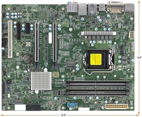 SUPERMICRO MBD-X12SAE-5-O اللوحة الأم للخادم ATX LGA 1200 Intel W580 in Saudi Arabia