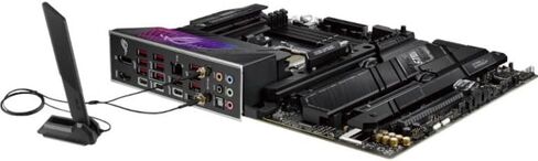 ASUS ROG Strix X670E-E Gaming Socket AM5(LGA 1718) Ryzen 7000 ATX Gaming Motherboard(18+2 Power Stages,PCIe® 5.0, DDR,4xM.2 Slots,USB 3.2 Gen 2x2, WiFi 6E,PCIe Slot Q-Release, M.2 Q-Latch) (Renewed) in Saudi Arabia