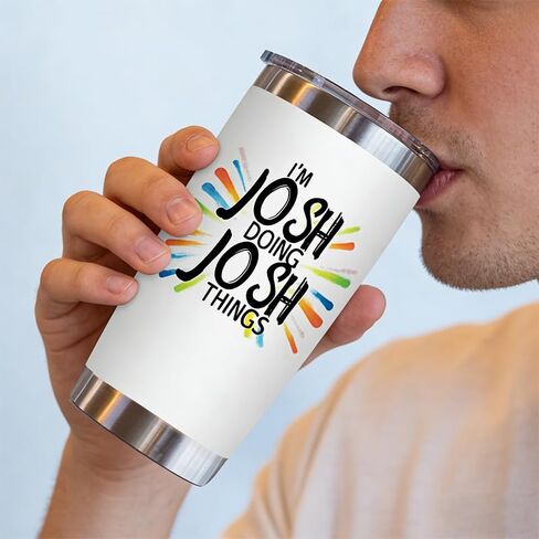 20oz Stainless Steel Tumbler Cup Double Wall Vacuum Insulation Oval Shape BPA Free Lid for Travel Climbing Daily Use, White in Saudi Arabia