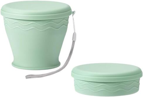 Portable Foldable Compression Travel Mug, Green 6.76oz, Collapsible Cup for Camping, Tea & Coffee in Saudi Arabia