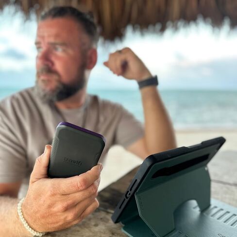 نقطة اتصال Wi-Fi جديدة من TravlFi JourneyGo 5G RV | ادفع حسب الاستخدام ولا توجد عقود | إنترنت المركبات الترفيهية بشبكات متعددة | الإنترنت المحمول للسفر والبيوت المتنقلة والمعسكرات in Kuwait