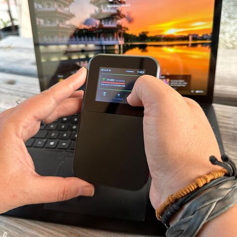 نقطة اتصال Wi-Fi جديدة من TravlFi JourneyGo 5G RV | ادفع حسب الاستخدام ولا توجد عقود | إنترنت المركبات الترفيهية بشبكات متعددة | الإنترنت المحمول للسفر والبيوت المتنقلة والمعسكرات in Kuwait