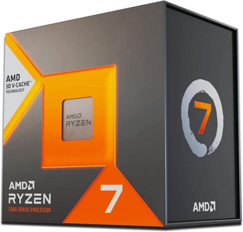 AMD Ryzen 7 7800X3D Processor 4.2 Ghz 96 Mb L3 Box, W128303129 (Ghz 96 Mb L3 Box) in Saudi Arabia