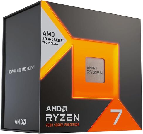 AMD Ryzen 7 7800X3D Processor 4.2 Ghz 96 Mb L3 Box, W128303129 (Ghz 96 Mb L3 Box) in Saudi Arabia