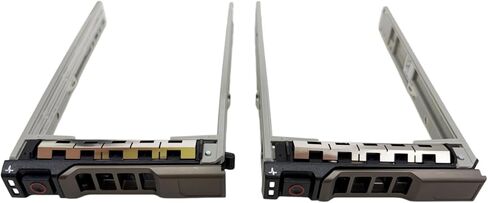 2 قطعة 2.5 "SAS SATA علبة القرص الصلب العلبة 08FKXC لديل PowerEdge T440 T640 T430 T630 T620 T710 R330 R530 R520 R710 R720 8FKXC in Kuwait