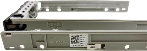 2 قطعة 2.5 "SAS SATA علبة القرص الصلب العلبة 08FKXC لديل PowerEdge T440 T640 T430 T630 T620 T710 R330 R530 R520 R710 R720 8FKXC in Kuwait