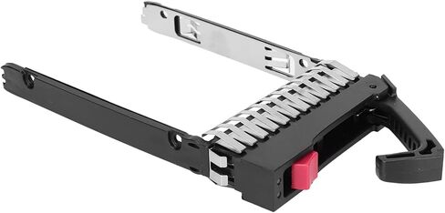 علبة القرص الصلب 2.5 بوصة فضية ثابتة SAS SATA HDD صينية، معدن ABS حامل محول القرص الصلب للخوادم ProLiant بما في ذلك سلسلة BL DL ML in Kuwait