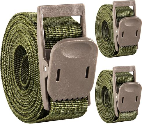 Trail Camera Mounting Straps 3 Pack, Quick-Release Tree Belts for Game & Hunting Cameras, Heavy-Duty 5FT Durable Nylon Straps for Easy Setup and Secure Mounting in Saudi Arabia